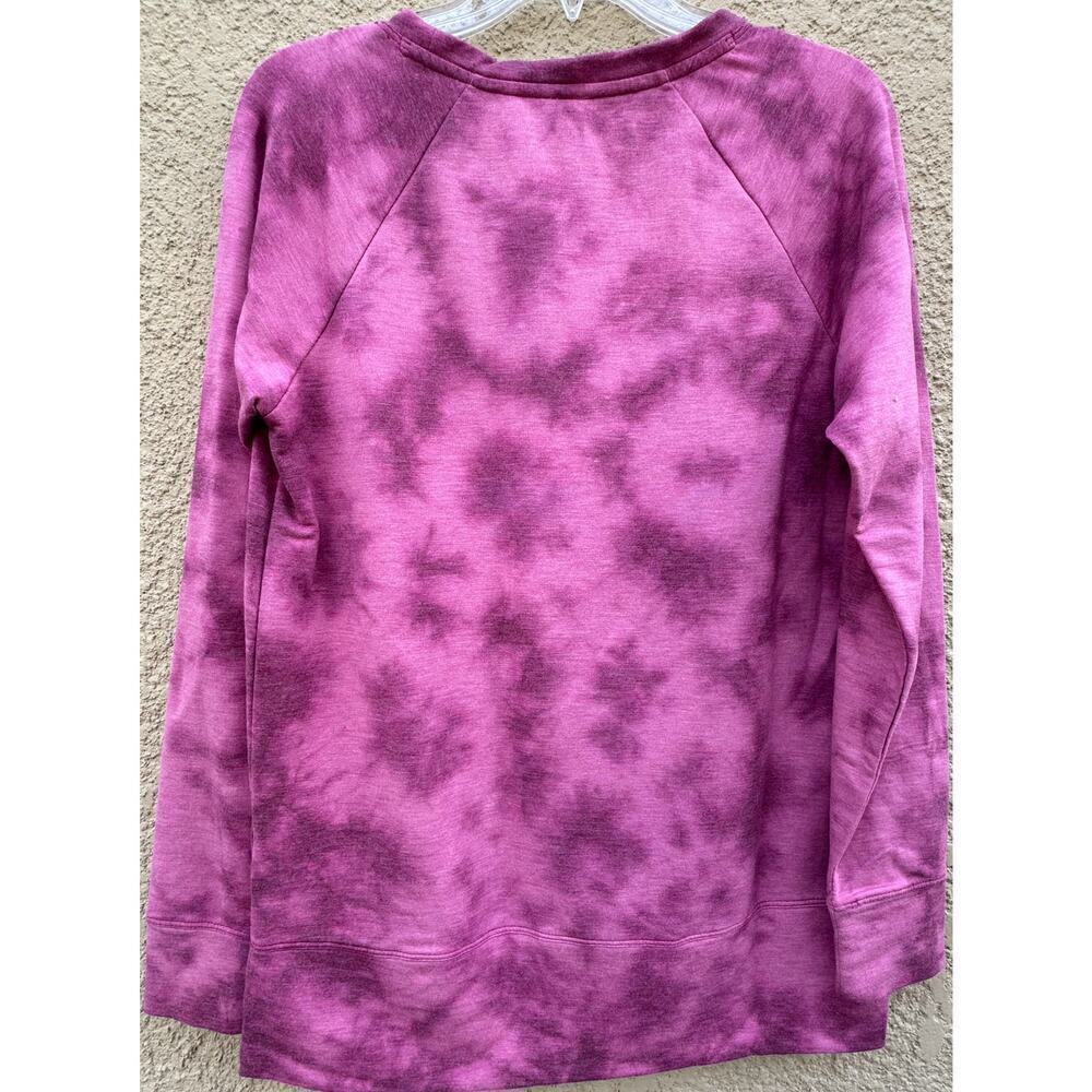 Ideology Sweatshirt Women's Medium Pink Tie Dyed NWT - Picture 6 of 8